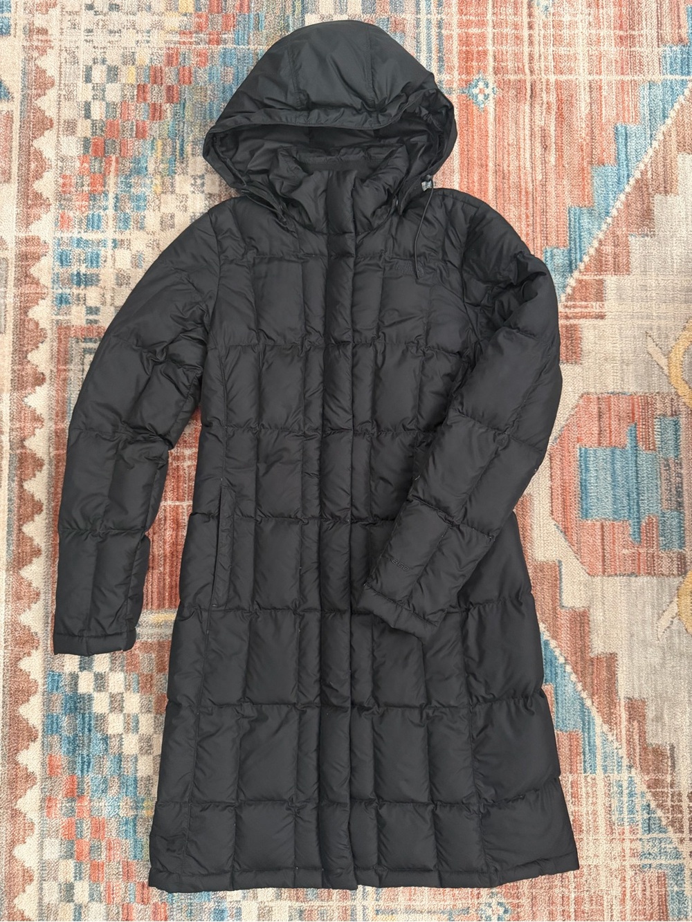 North Face Metropolis 550 Parka Quilted Puffer Jacket Womens Small